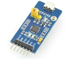 Keitiklis USB-UART CP2102, microUSB prievadas, Waveshare 11325