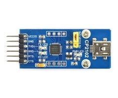 Keitiklis USB-UART CP2102, miniUSB prievadas, Waveshare 8085