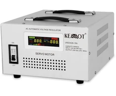 Oem KEMOT MSER-10000 automatinis įtampos stabilizatorius (10000 VA, servo variklis)