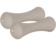 Ketaus neopreno hanteliai 2x4kg, REBEL ACTIVE