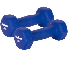 Hantelki Ketaus neopreno hanteliai HEX 2x1.5kg, REBEL ACTIVE