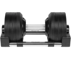 Ketaus reguliuojamo svorio automatinis hantelis 24 kg, 1kg žingsniu, REBEL ACTIVE