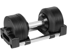 Ketaus reguliuojamo svorio automatinis hantelis 24 kg, 1kg žingsniu, REBEL ACTIVE