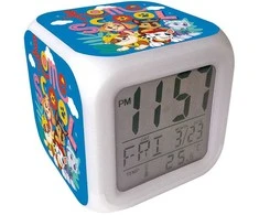 Kids Licensing Paw Patrol Skaitmeninis žadintuvas su žadintuvu 8x8x8 cm Paw Patrol