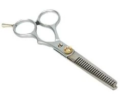 Hairdressing scissors for shading deglossing