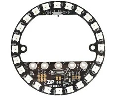 Kitronik WS2812B LED žiedas skirtas Micro:bit mikrokompiuteriui