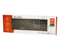 Klaviatūra BLOW KP-106 USB juoda