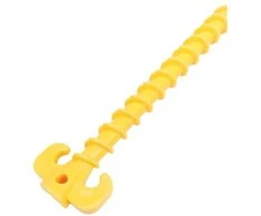 Oem Kombinuota spyna - 6.4cm - juoda -
