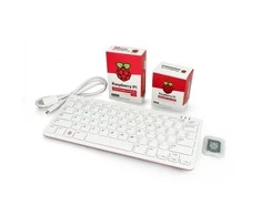 Kompiuteris Raspberry Pi 400 su klaviatūra US 4GB 1.8GHz + oficialūs priedai