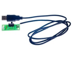 Komplektas spalvą keičiančiai LED lempai surinkti - USB - Kitronik 2131