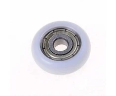 Oem Kreipiantis ratas 5x21.5x7mm - ašis 5mm - nailoniniai - guoliai - 3D spausdintuvams ir mašinoms.