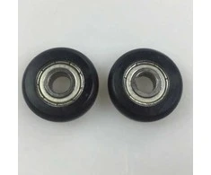 Oem Kreipiantis ratas 5x23x7mm - juodas - 5mm ašis - guolio ritinėlis - 3D spausdintuvams