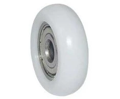 Oem Kreipiantis ratas 6x28x8mm - 6mm ašis - nailonas - guoliai - 3D spausdinimo mašinoms ir mašinoms
