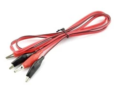 Oem Krokodilo laidai - 100cm - 2 vnt