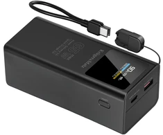 Kruger &amp; Matz 20000 mAh ličio jonų 65 W išorinė baterija su QC ir PD