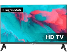 Kruger &amp; Matz 24" HD DVB-T2 H.265 HEVC 230/12V