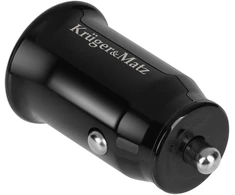 Kruger &amp; Matz dvigubas USB 3100 mA automobilinis įkroviklis su Quick Charge 3.0 ir maitinimo tiekimu