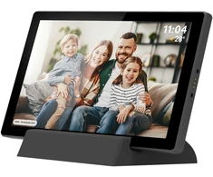 Kruger &amp; Matz FRAMEO WiFi 10.1 skaitmeninis nuotraukų rėmelis su įmontuota baterija