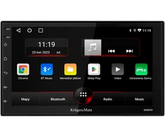 Automagnetola Kruger &amp; Matz KM2010 CarPlay / AndroidAuto Car Radio