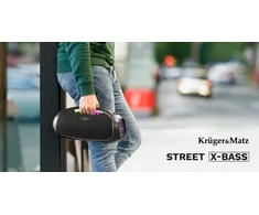 Kruger &amp; Matz Street X-BASS nešiojama kolonėlė