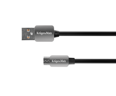 Kruger &amp; Matz USB - micro USB kabelis 0.2m