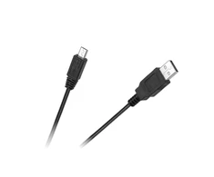 Kruger &amp; Matz USB - micro USB kabelis 1m Juodas