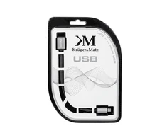 Kruger &amp; Matz USB - micro USB kabelis 1m