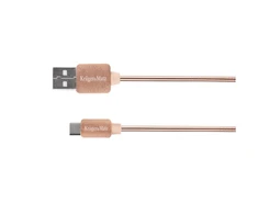 Kruger &amp; Matz USB - mikro USB kabelis 1m