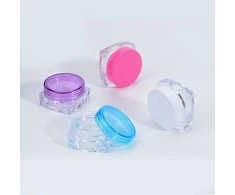 Oem Kvadratinis indelis 3ml - Plastikinė dėžutė - Tvarkyklė su užsukamu dangteliu