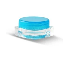 Oem Kvadratinis indelis 3ml - Plastikinė dėžutė - Tvarkyklė su užsukamu dangteliu