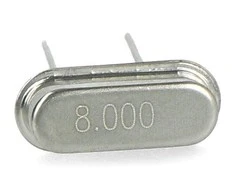 Oem Kvarcinis rezonatorius 8MHz - HC49 - žemo profilio - 10vnt