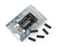 Oem L293D - dviejų kanalų 36V/0.6A variklio valdiklis - 5 vnt