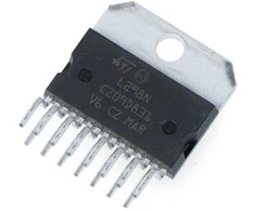 Oem L298N - dviejų kanalų variklio valdiklis