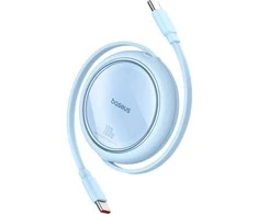 Laidas iš USB-C į USB-C Baseus Free2Draw, PD, 100 W, 1 m (mėlynas)