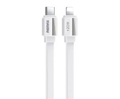 Laidas USB-C-lightning Remax Platinum Pro, RC-C050, 20W (baltas)