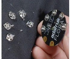 Laidžių siūlų fiksatoriai, 24 vnt., Adafruit 1126