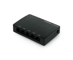 Šakotuvas LANBERG jungiklis DSP2-1005-12V 5 prievadų 1Gbps 12v