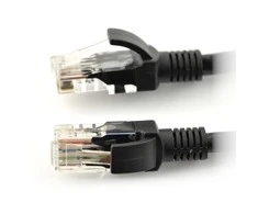 Lanberg Ethernet Patchcord laidas UTP 6 0.5m - juodas