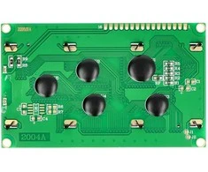 LCD ekranas 4x20 simbolių mėlynas - justPi