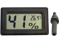 Oem LCD higrometras ir termometras su zondu korpuse