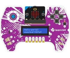 Learnetic learn:bit Arcade – Python programavimo kursas – rinkinys su micro:bit
