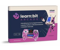 Learnetic learn:bit Arcade – Python programavimo kursas – rinkinys su micro:bit