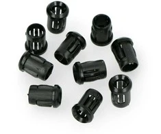 Oem LED 5mm laikiklis - nailoninis ilgas - 10 vnt