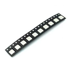 Oem LED diodu valdomas WS2812B 4pin - SMD 5050 - 10vnt - Skaitmeninis LED
