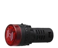 Oem LED indikatorius su raudonu garsiniu signalu - AD16-22SM -