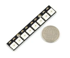 Oem LED juosta RGB WS2812 5050 x 8 LED - 53mm