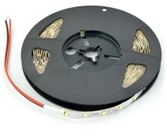 Oem LED juosta SMD3528 IP20 4.8W, 60 LED/m, 8mm, šiltai balta - 5m