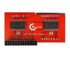 Oem LED matrica 16x8 MAX7219, skirta Raspberry Pi