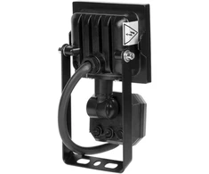LED prožektorius 10W Rebel su prieblandos ir judesio jutikliu, 6500K, 230V