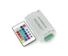 70-962# Oem LED RGB juostos valdiklis su IR nuotolinio valdymo pulteliu - 20 mygtukų
